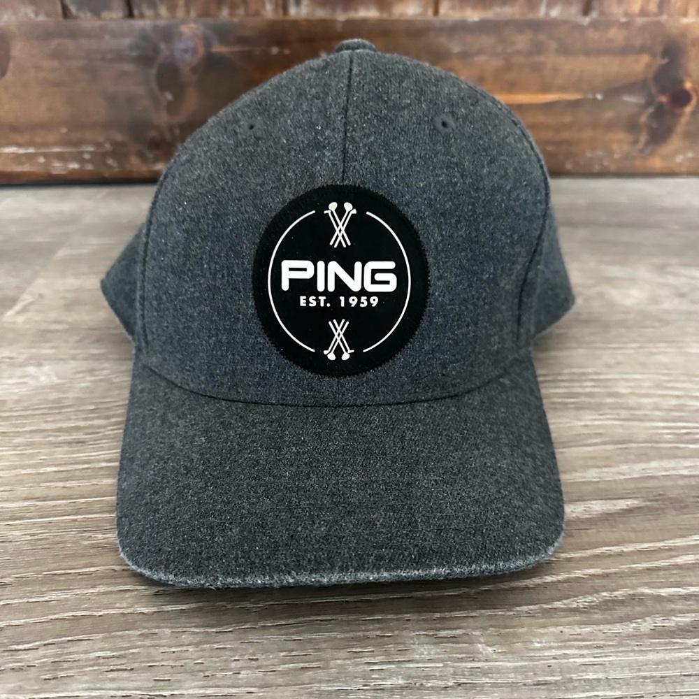 Ping - Mens Golf Hat - Gray - SnapBack - Worn 2 times